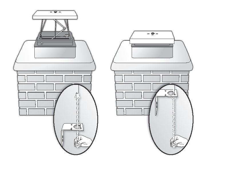 types of chimney dampers