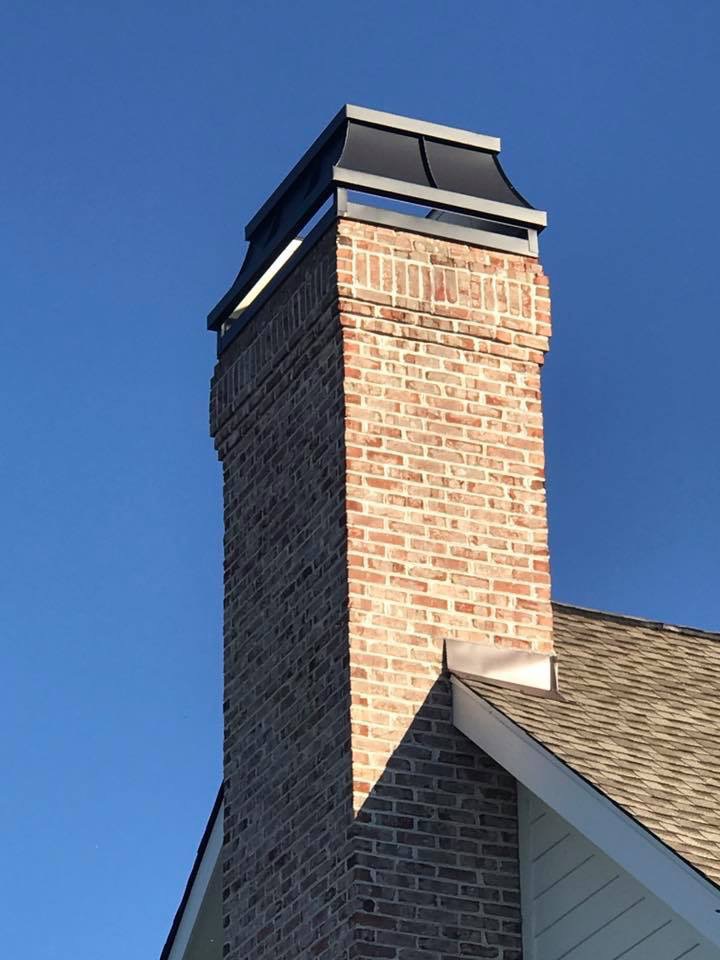 view of chimney from ground