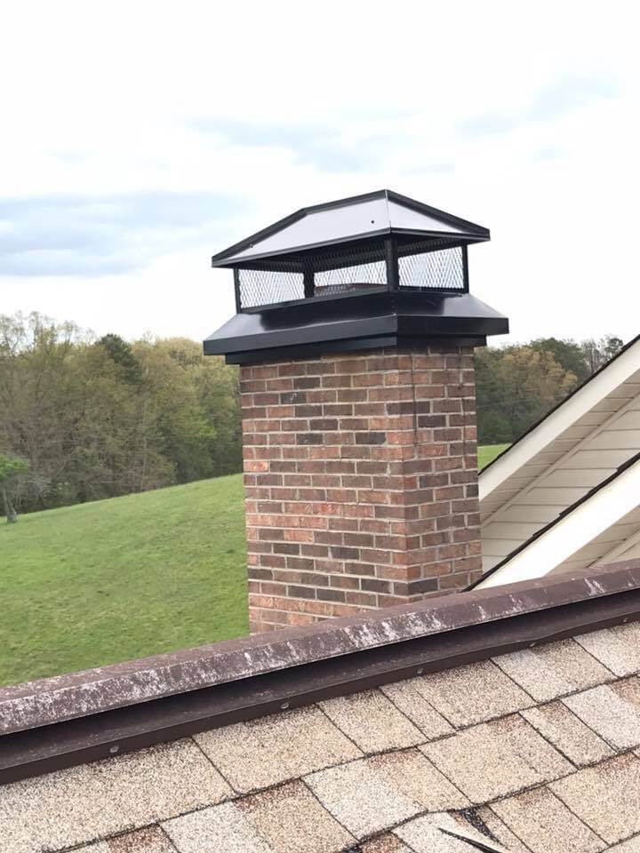 chimney with cap