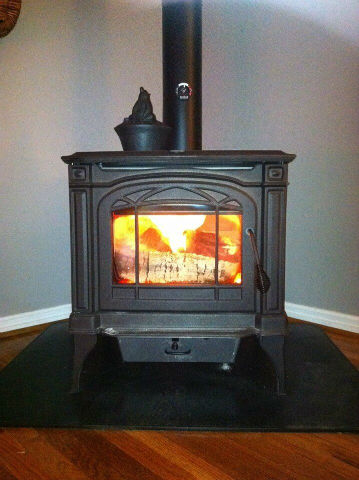wood fire stove